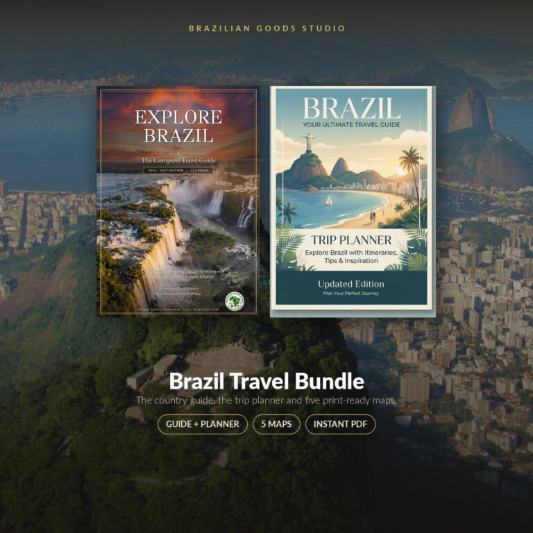 Brazil Travel Bundle — printable PDF by Brazilian Goods Studio